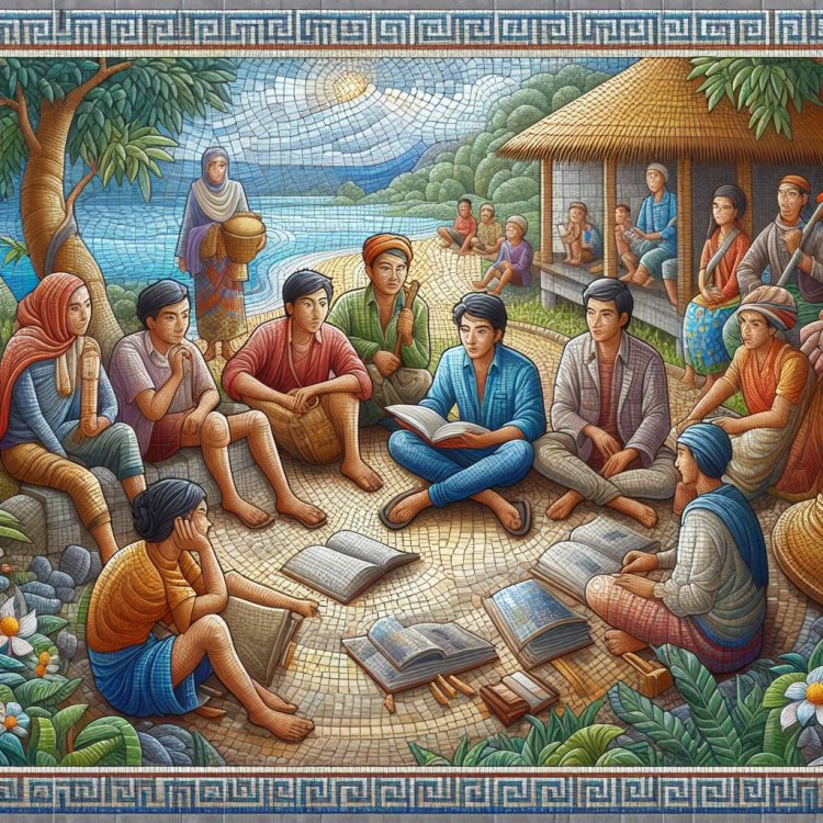 TRANSFORMASI SENI MOZAIK DIGITAL BERBASIS AI