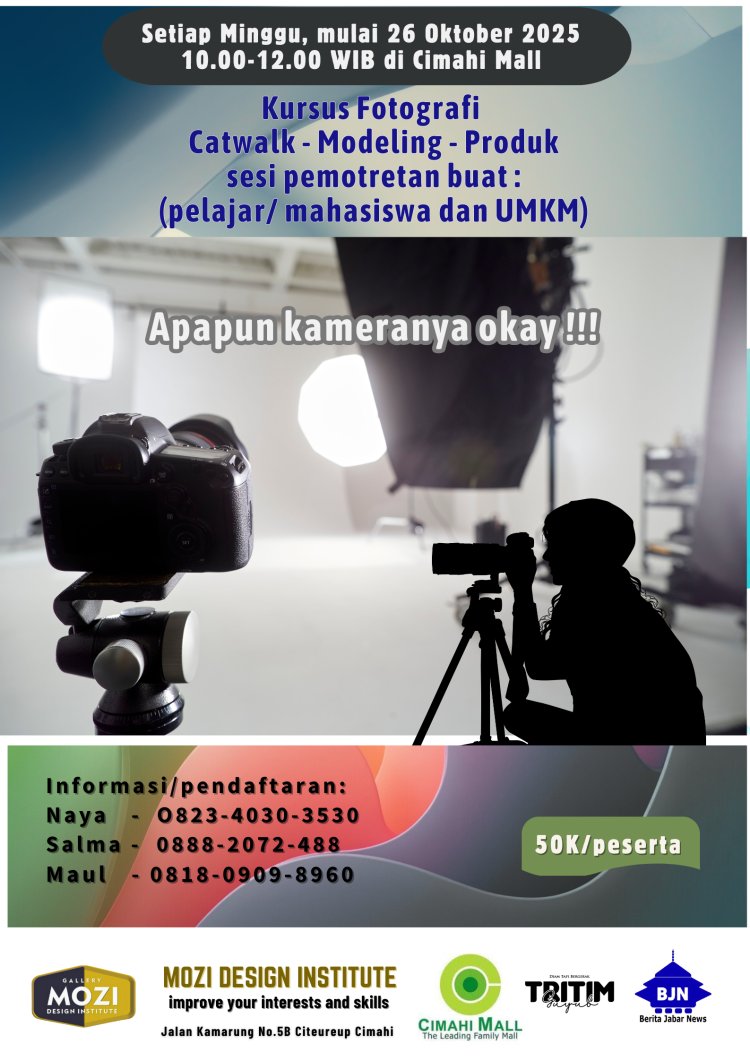 KURSUS FOTOGRAFI MUDAH DAN MENYENANGKAN